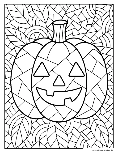 Halloween Ausmalbilder kostenlos zum Ausdrucken