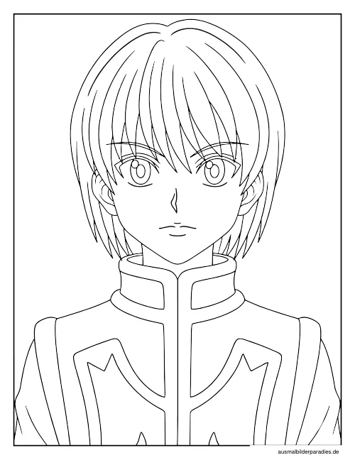 Hunter x Hunter Ausmalbild 17 - kostenlos zum Ausdrucken