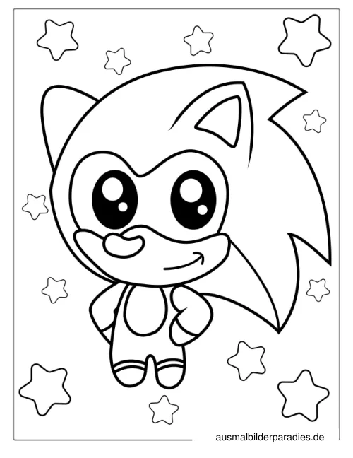 Kawaii Ausmalbild 15 - kostenlos zum Ausdrucken