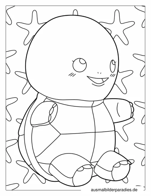 Kawaii Ausmalbild 19 - kostenlos zum Ausdrucken