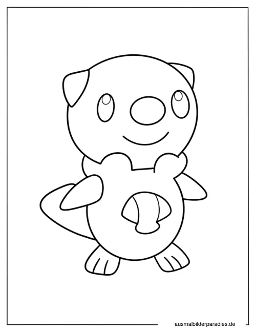 Kawaii Ausmalbild 22 - kostenlos zum Ausdrucken