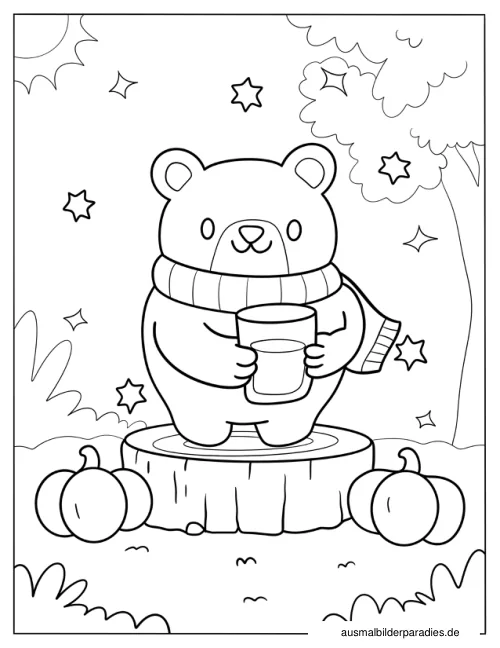 Kawaii Ausmalbild 28 - kostenlos zum Ausdrucken