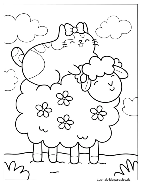 Kawaii Ausmalbild 32 - kostenlos zum Ausdrucken