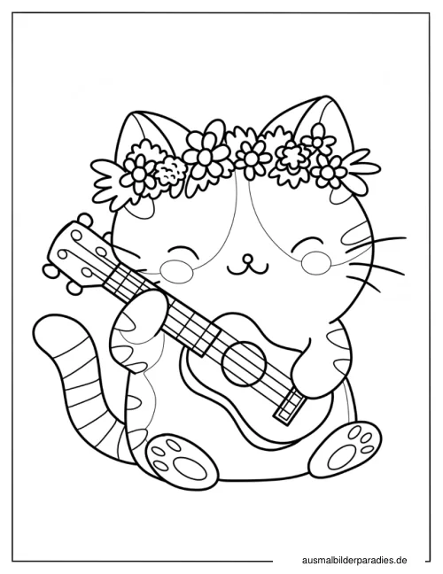 Kawaii Ausmalbild 33 - kostenlos zum Ausdrucken