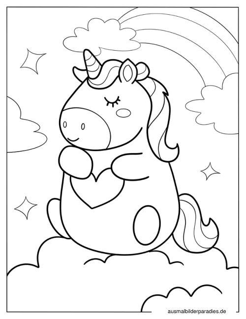 Kawaii Ausmalbild 5 - kostenlos zum Ausdrucken