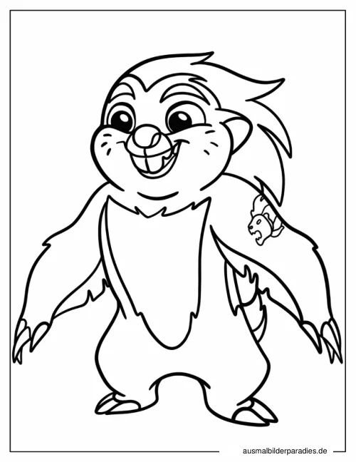 Lion Guard Ausmalbild 6 - kostenlos zum Ausdrucken
