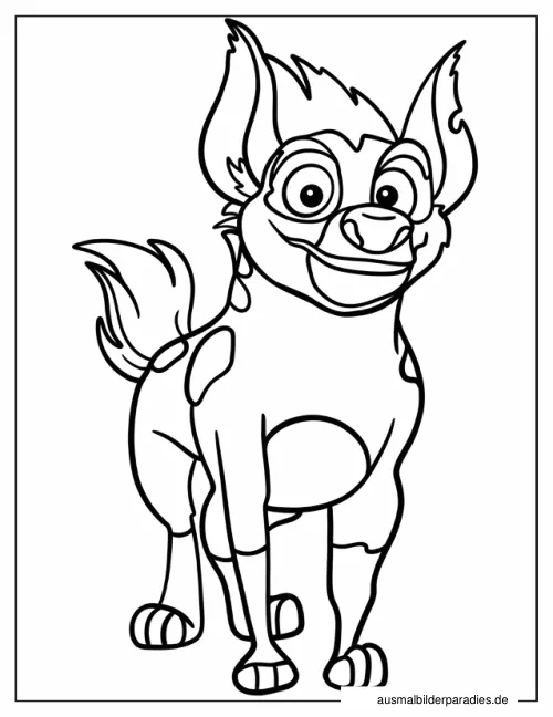 Lion Guard Ausmalbild 7 - kostenlos zum Ausdrucken