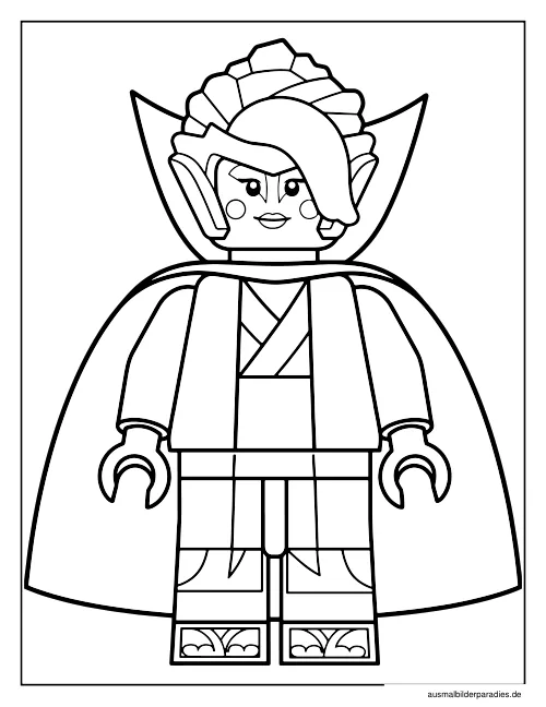 Ninjago Ausmalbild 25 - kostenlos zum Ausdrucken