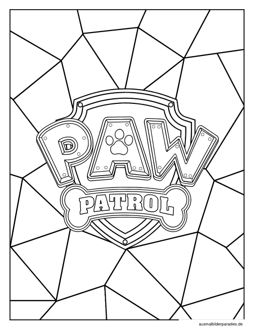 Paw Patrol Ausmalbild 34 - kostenlos zum Ausdrucken