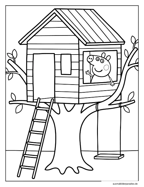 Peppa Wutz Ausmalbild 26 - kostenlos zum Ausdrucken