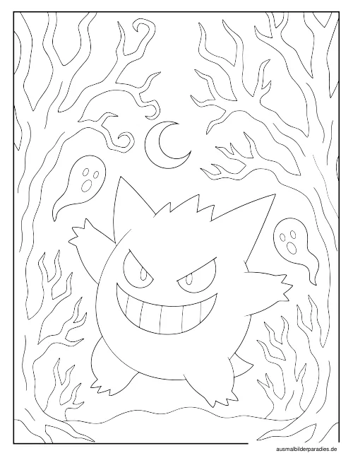 Pokémon Ausmalbild 26 - kostenlos zum Ausdrucken