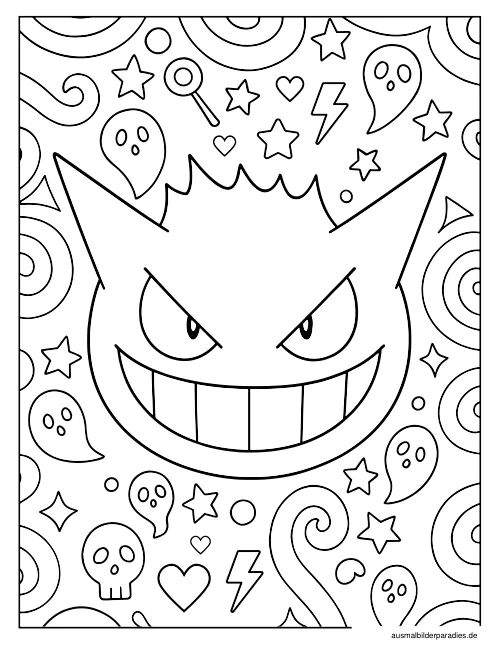 Pokémon Ausmalbild 27 - kostenlos zum Ausdrucken