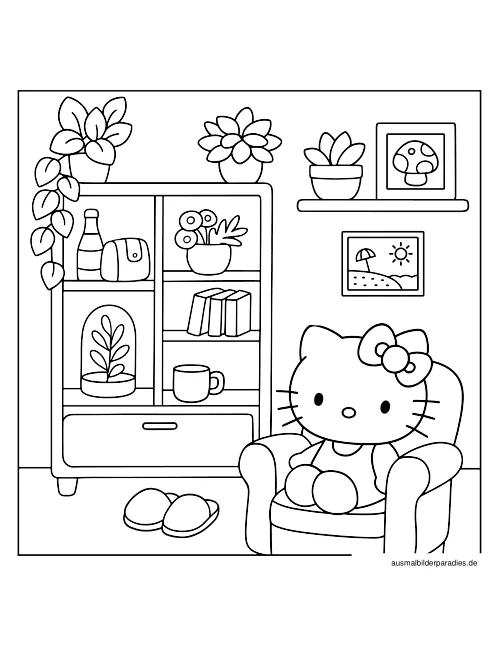 Sanrio Ausmalbild 11 - kostenlos zum Ausdrucken