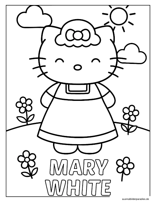 Sanrio Ausmalbild 15 - kostenlos zum Ausdrucken
