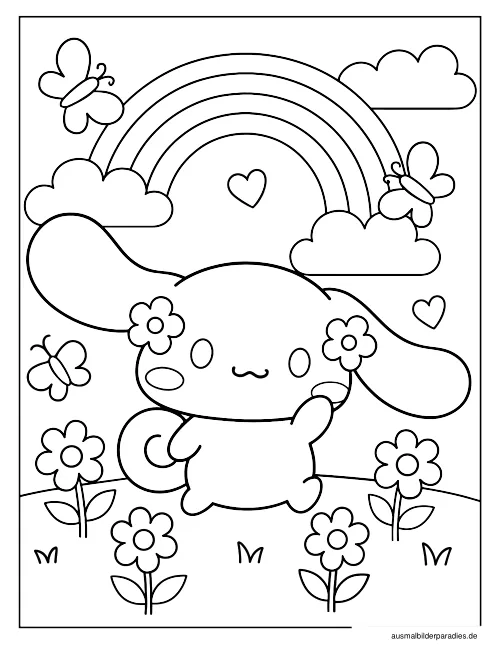 Sanrio Ausmalbild 17 - kostenlos zum Ausdrucken