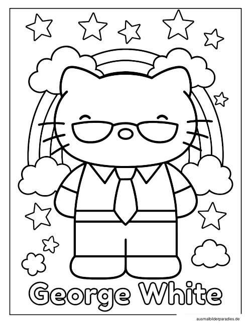 Sanrio Ausmalbild 18 - kostenlos zum Ausdrucken