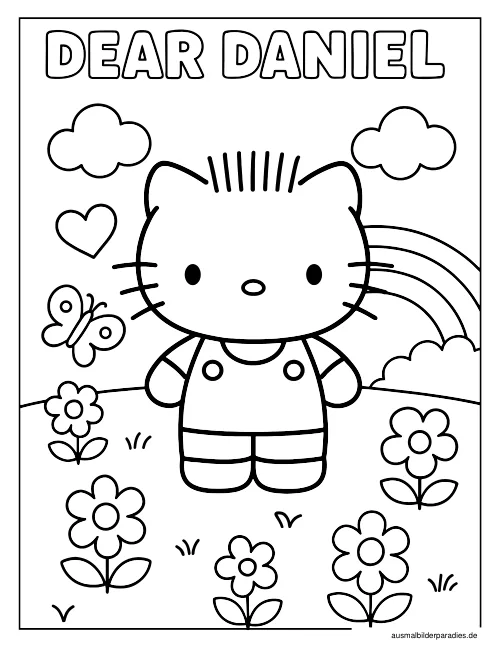 Sanrio Ausmalbild 19 - kostenlos zum Ausdrucken