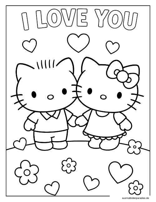 Sanrio Ausmalbild 23 - kostenlos zum Ausdrucken