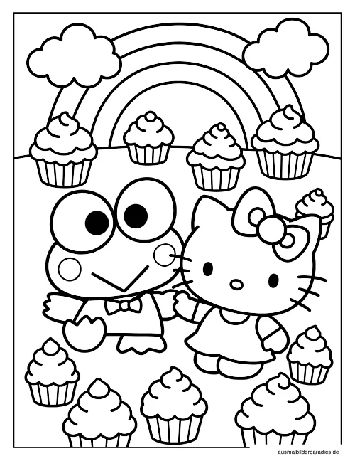 Sanrio Ausmalbild 24 - kostenlos zum Ausdrucken