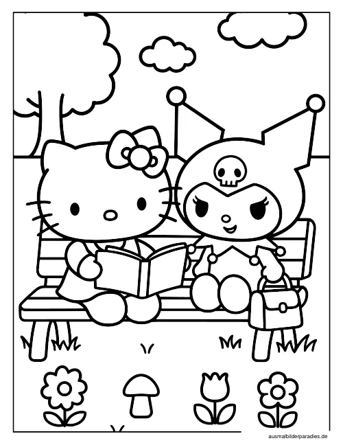 Sanrio Ausmalbild 26 - kostenlos zum Ausdrucken
