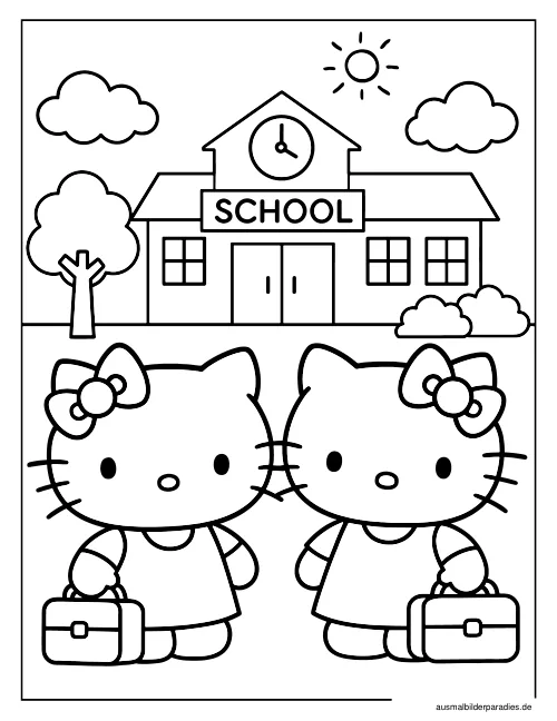 Sanrio Ausmalbild 28 - kostenlos zum Ausdrucken
