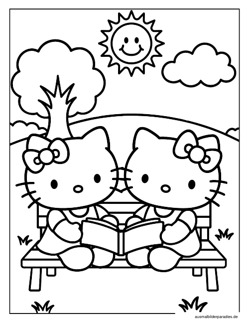 Sanrio Ausmalbild 29 - kostenlos zum Ausdrucken