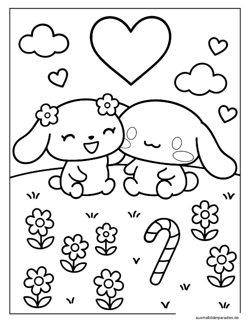 Sanrio Ausmalbild 6 - kostenlos zum Ausdrucken