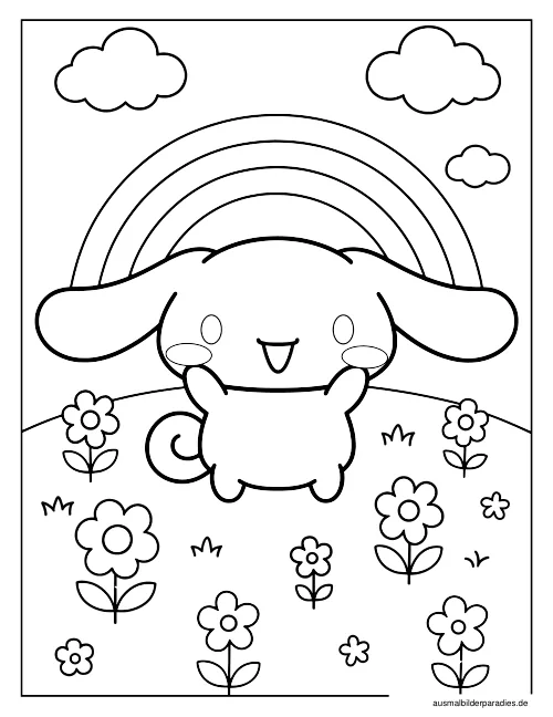 Sanrio Ausmalbild 8 - kostenlos zum Ausdrucken