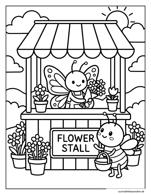 Schmetterling Ausmalbild 9 als Gratis-PDF Schmetterling Ausmalbild 9 - kostenlos zum Ausdrucken