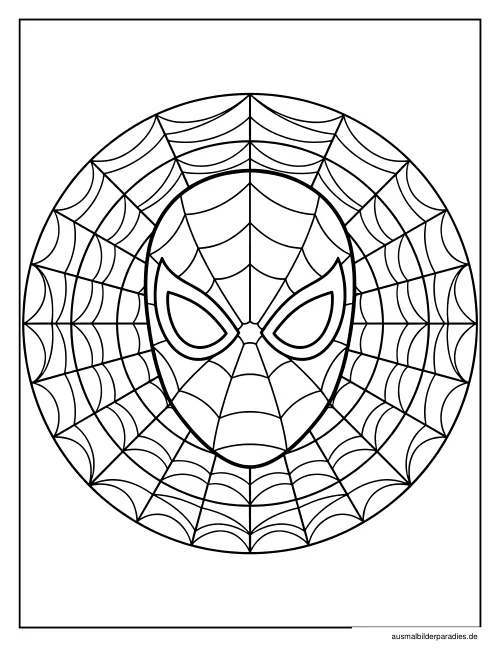 Spider-Man Ausmalbild 27 - kostenlos zum Ausdrucken