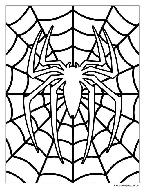 Spider-Man Ausmalbild 30 - kostenlos zum Ausdrucken