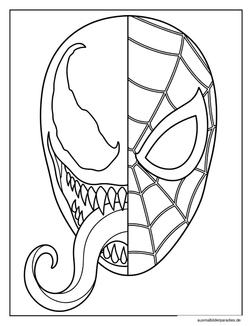 Spider-Man Ausmalbild 36 - kostenlos zum Ausdrucken