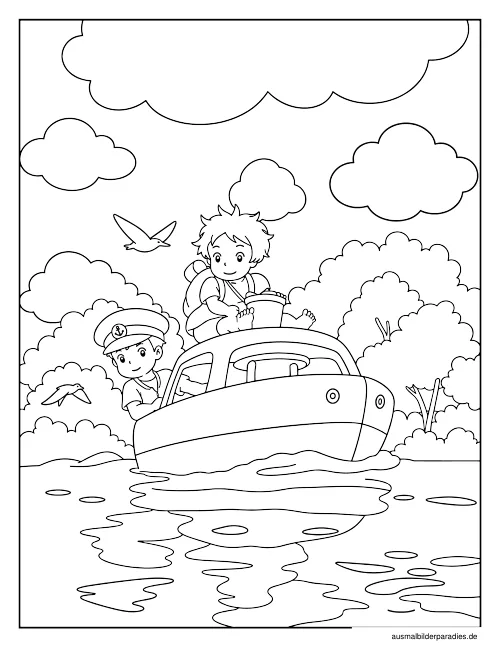 Studio Ghibli Ausmalbild 16 - kostenlos zum Ausdrucken
