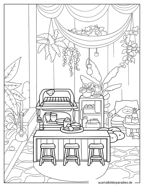 Toca Boca Ausmalbild 11 - kostenlos zum Ausdrucken