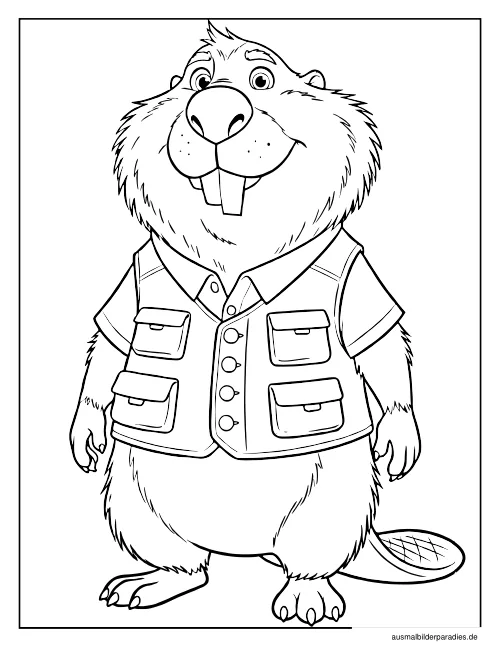Zootopia Ausmalbild 15 - kostenlos zum Ausdrucken