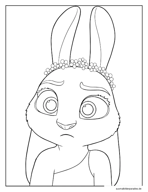 Zootopia Ausmalbild 21 - kostenlos zum Ausdrucken